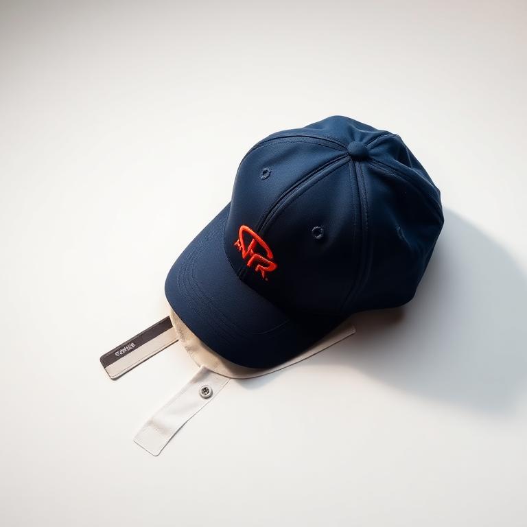 Embroidered branded cap and polo